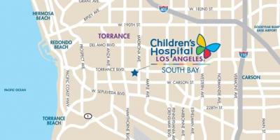 Kaart van children ' s hospital in Los Angeles